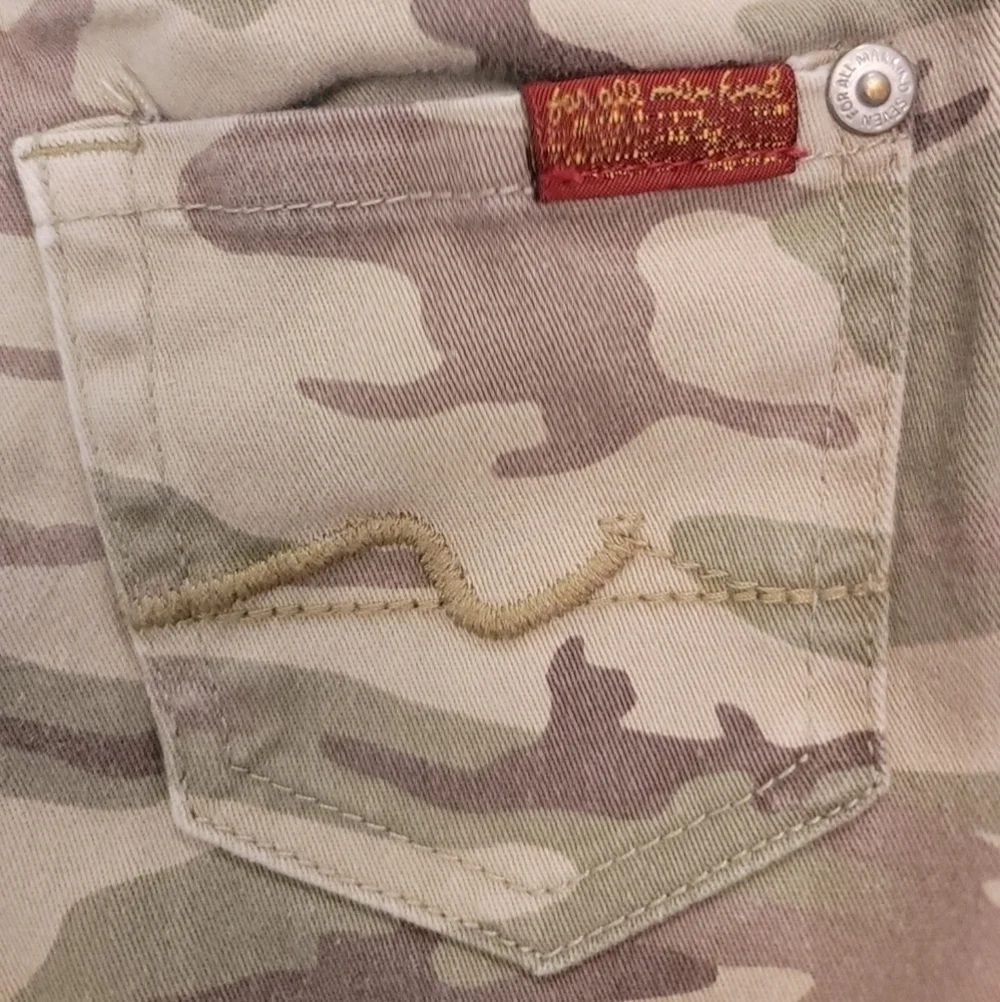 7 For All Mankind Camo Jeans